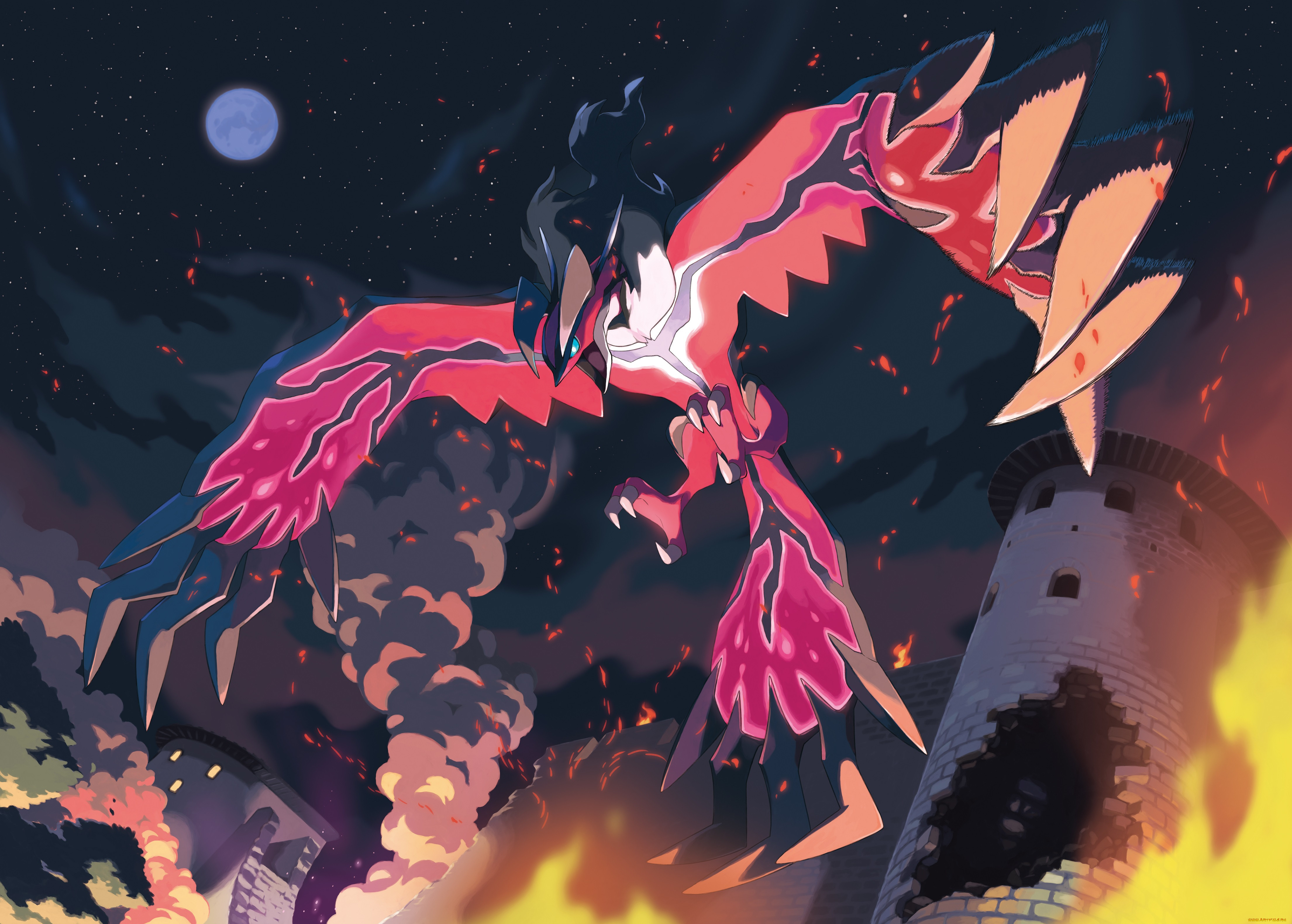 , pokemon, yveltal, oomura, yuusuke, , , , , , , 